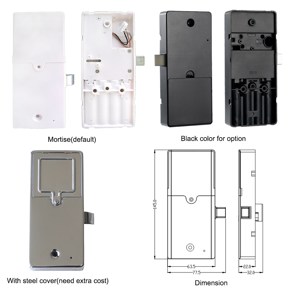 Mifare Card Password Cabinet Lock EMP-167