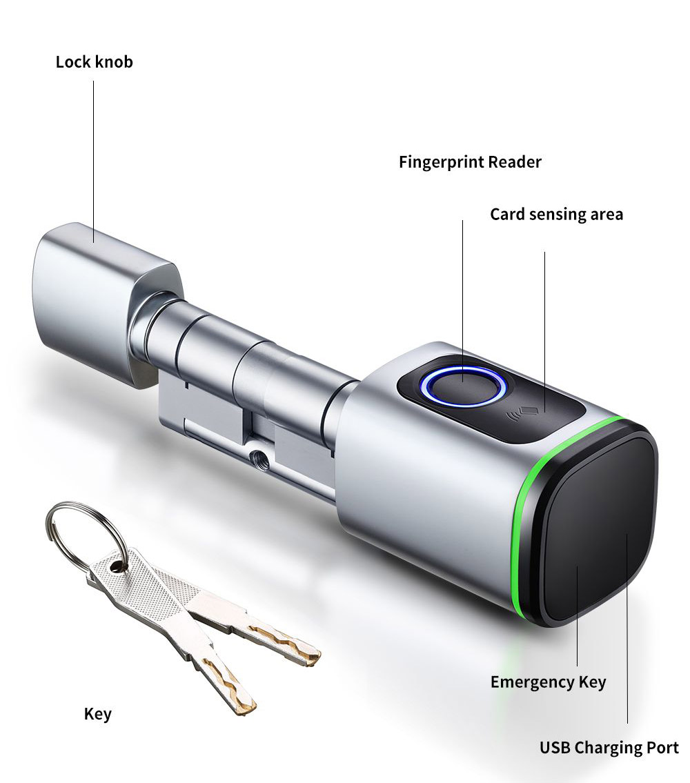 Tuya Bluetooth Fingerprint Door Lock YFBF-S1