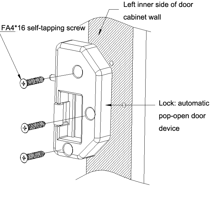 Password Combination Locker Lock EMP-179