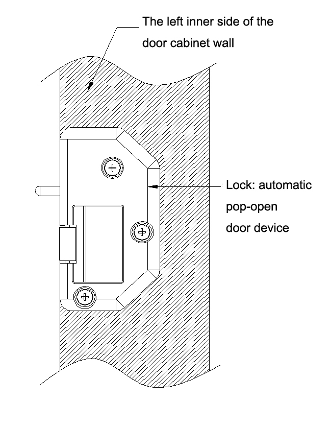 Password Combination Locker Lock EMP-179