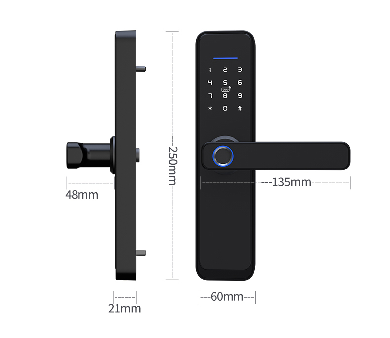 Smart Fingerprint Digital Handles YFF-X2