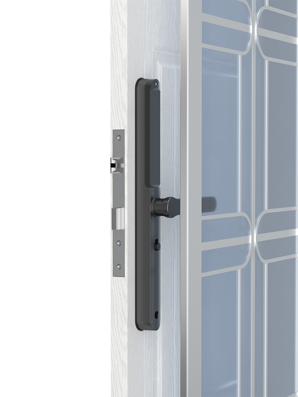 Slim Aluminum Door Smart Bluetooth Lock YFBF-YQ