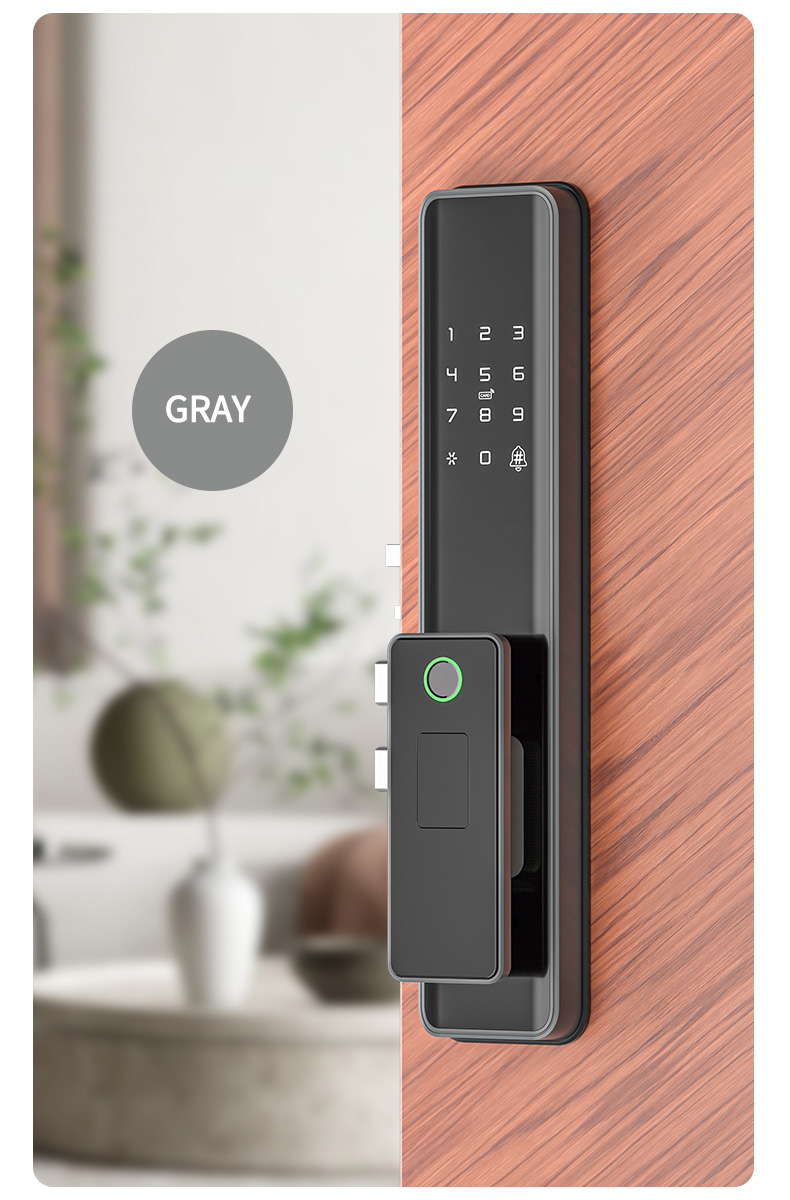 Tuya WIFI Smart Automatic Lock With Peephole YFFW-A1 PRO