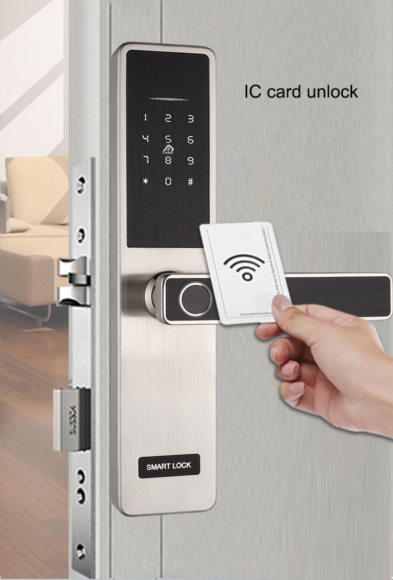 304 Stainless Steel TTlock Bluetooth Door Lock YFBF-2S