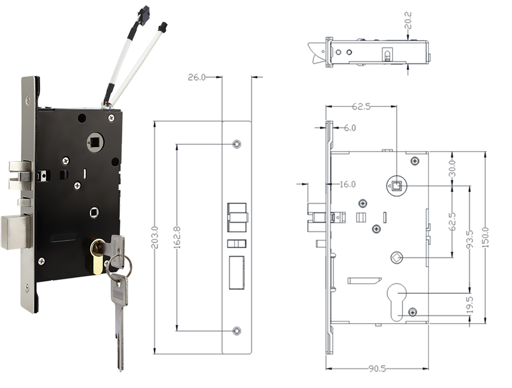 Wifi Smart Door Lock YFB-2037