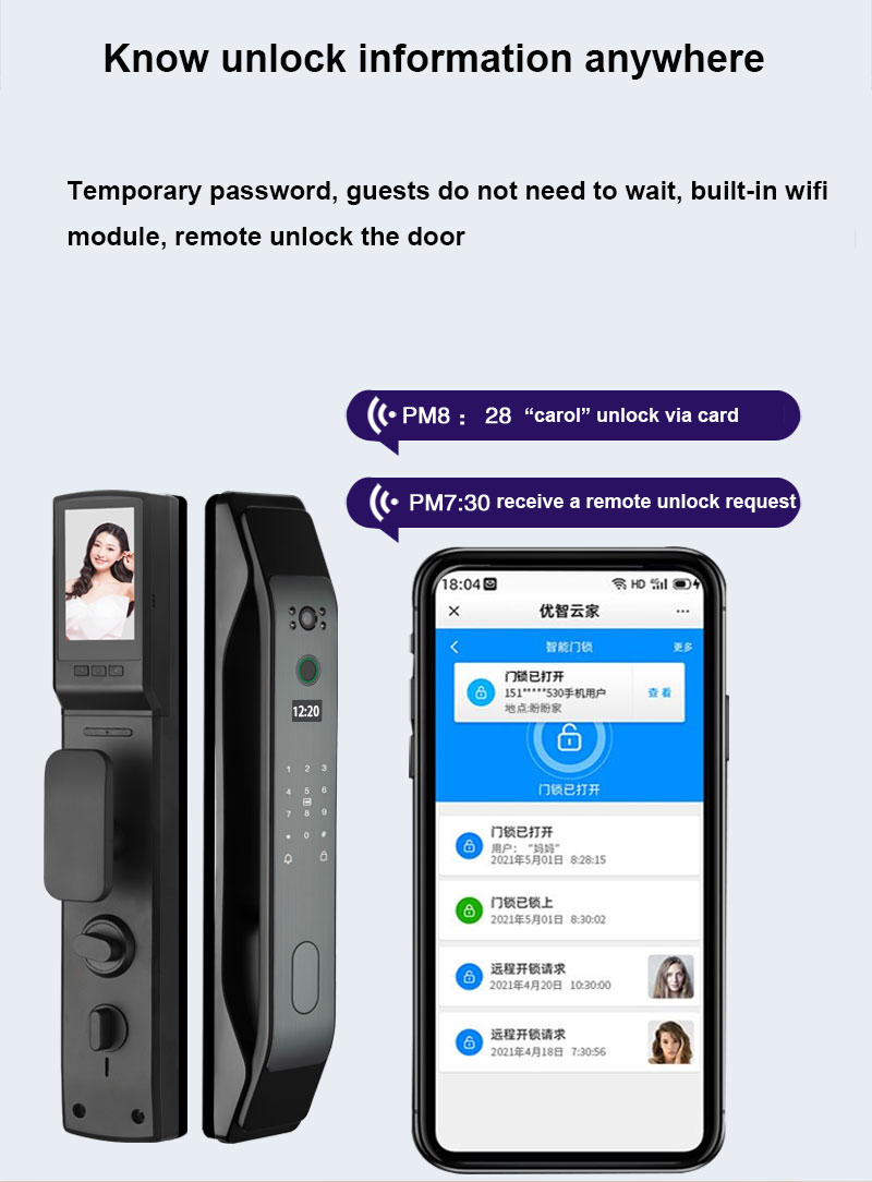 Digital Home Automation Smart Lock YFF-EL05