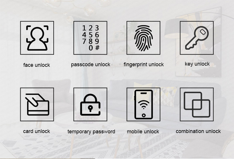 3d Face Recognition Door Lock YFFR-EL05
