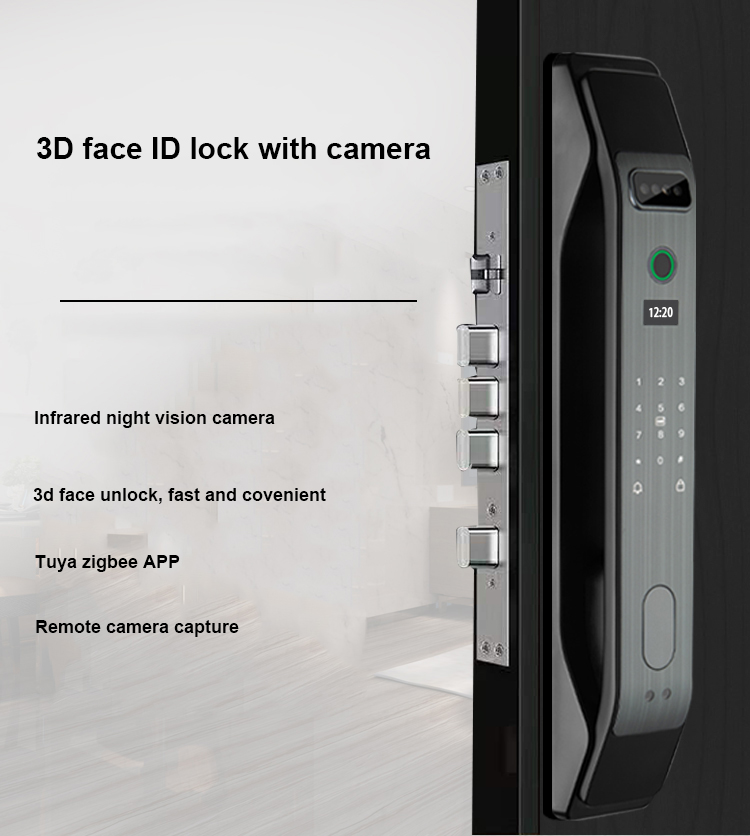 3d Face Recognition Door Lock YFFR-EL05