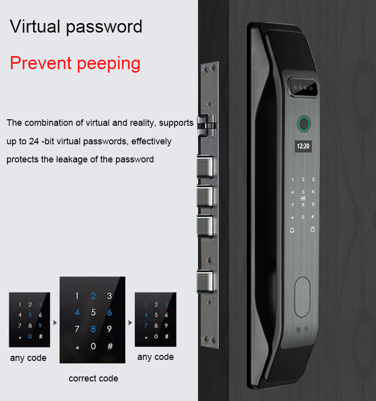 3d Face Recognition Door Lock YFFR-EL05