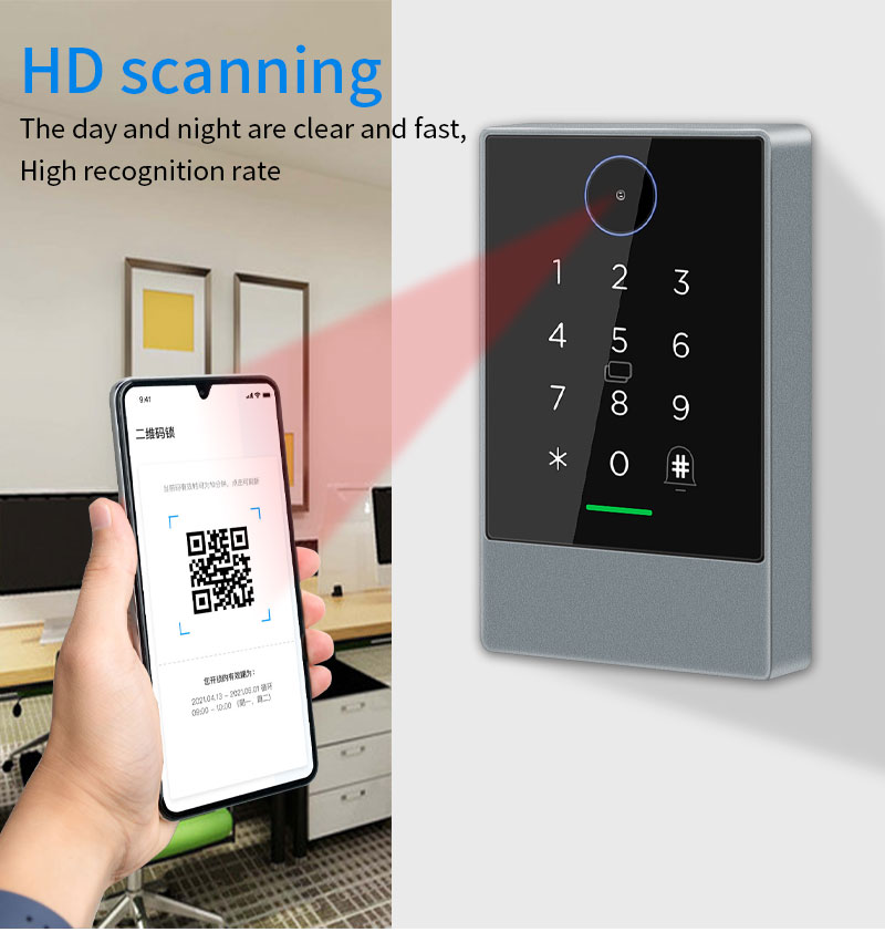 Bluetooth QR Code Access Control Reader YFBA-K3Q