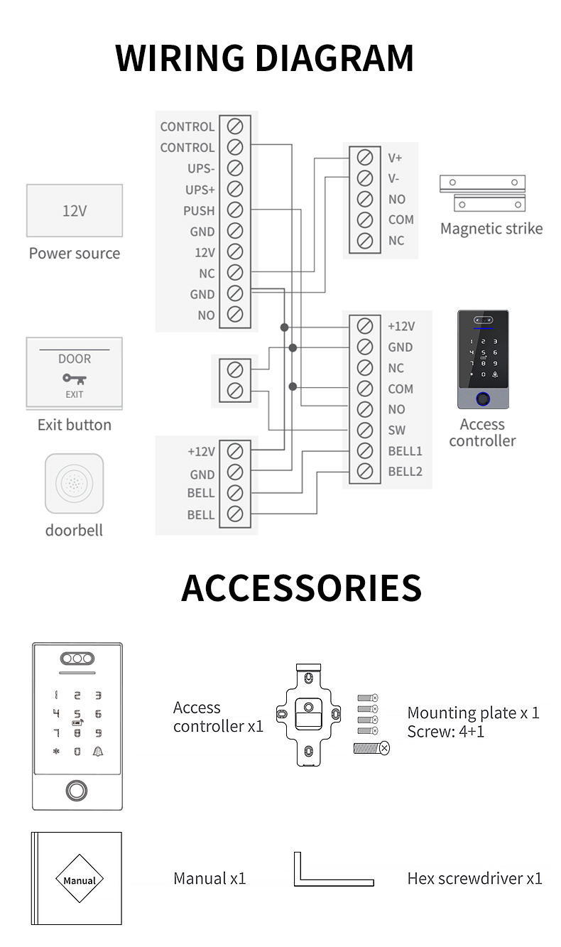 Face ID Access Control YFBA-K5