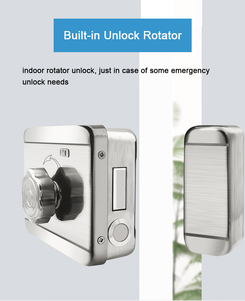 Waterproof Digital Steel Door Rim Lock YFBF-VD08