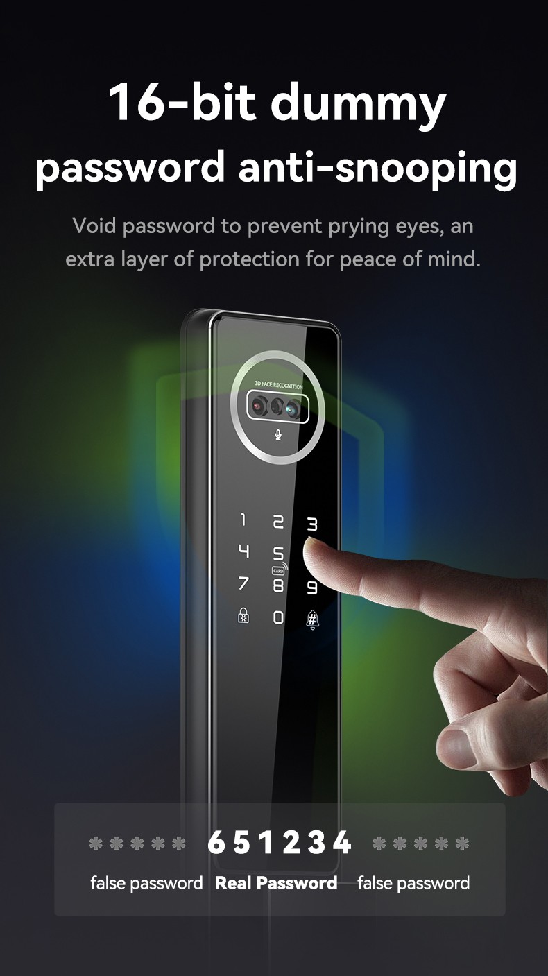 Smart Home Automatic Wifi Lock YFFW-D1PRO MAX