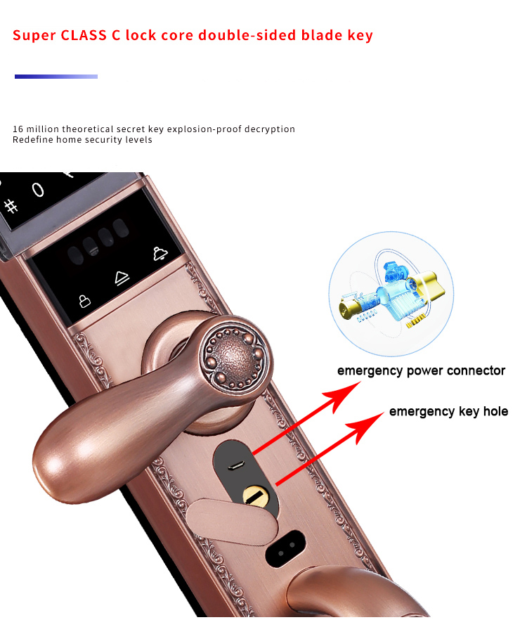 Smart Home Lock YFFR-RY03