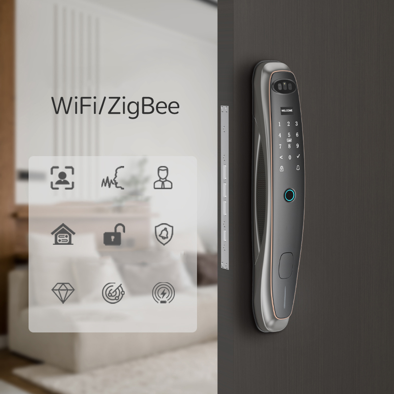 Zinc Alloy Face ID Smart Keyless Entry YFFR-K22PRO