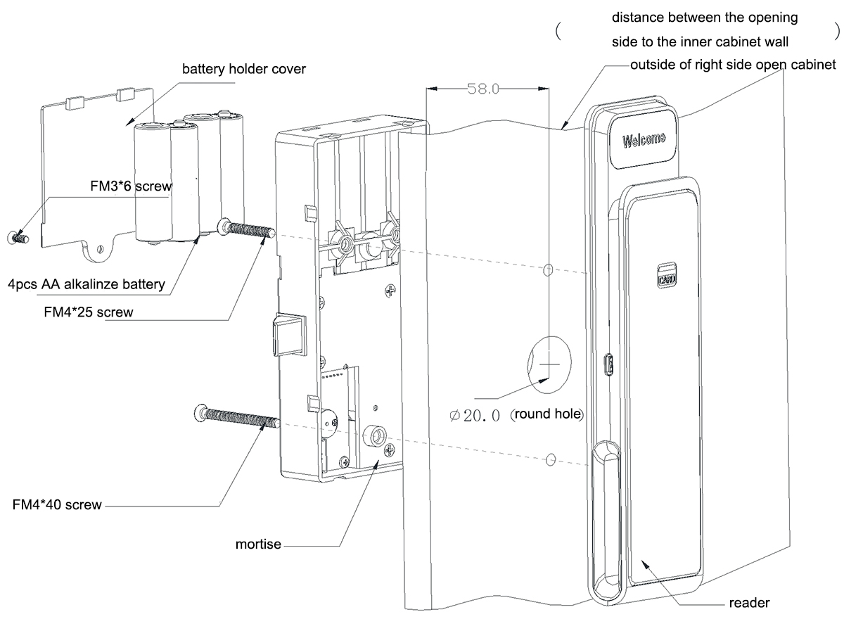 Public Storage Locker Lock EM181