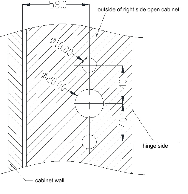 Personal Storage Cabinet Lock EMPF-167