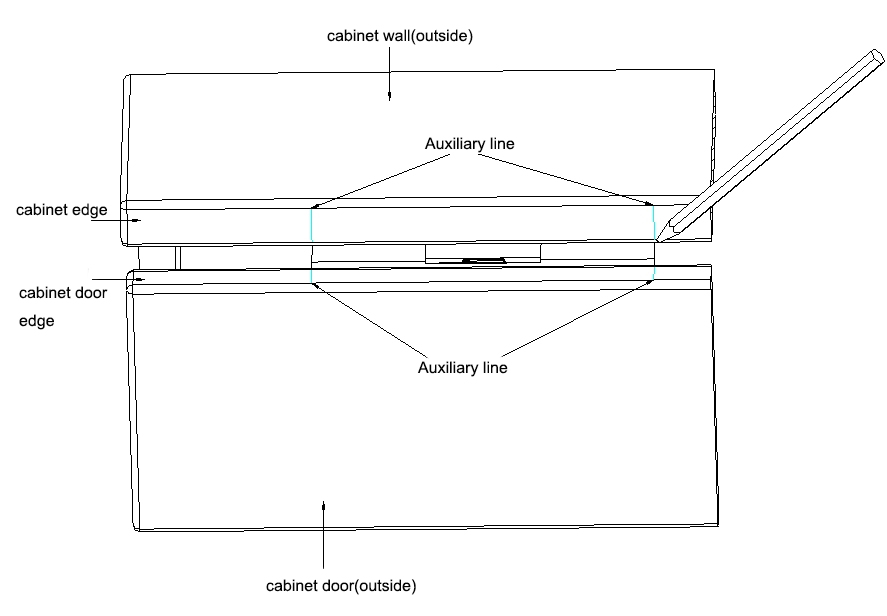 Invisible RFID Card Cabinet Lock 4