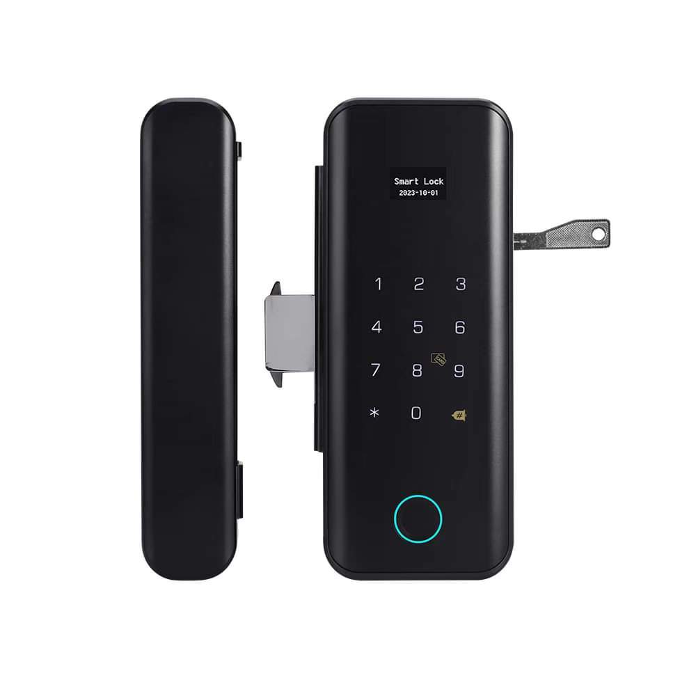 Tuya Wifi Smart Glass Door Lock YFWG-918