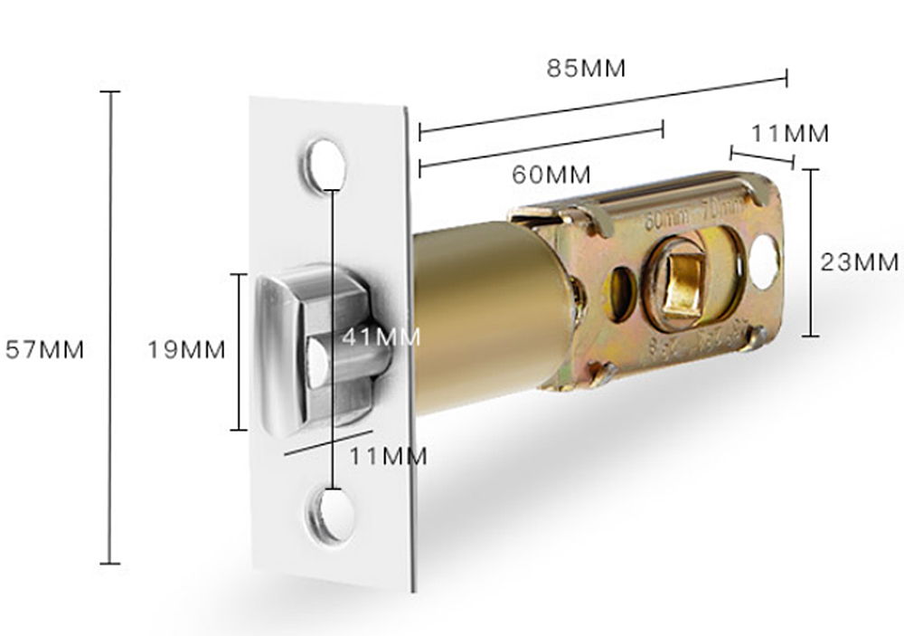 Indoor 5050 Mortise Hotel Lock YFH-SS06