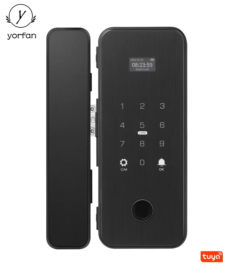 Tuya Bluetooth Glass Door Lock YFBG-806