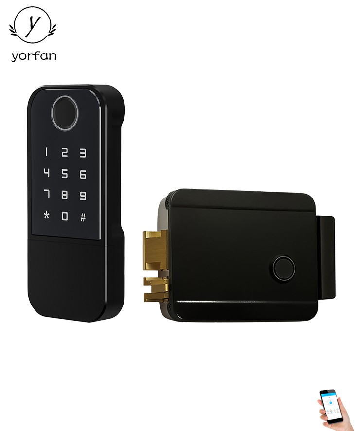 Waterproof Bluetooth Rim Outdoor Lock YFBF-X5A