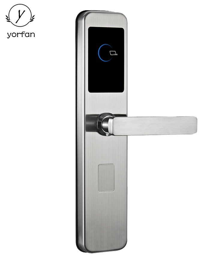 304 Stainless Steel Hotel IC Card Lock YFH-B335