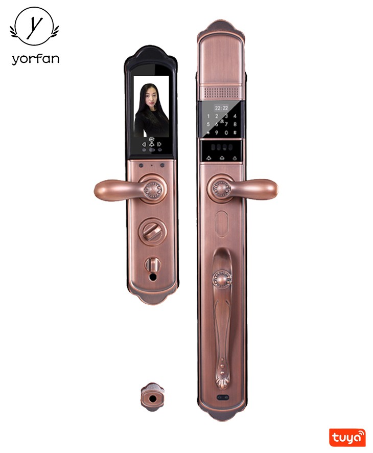 Wifi Villa Zinc Alloy Material Fingerprint Lock YFFW-RY01