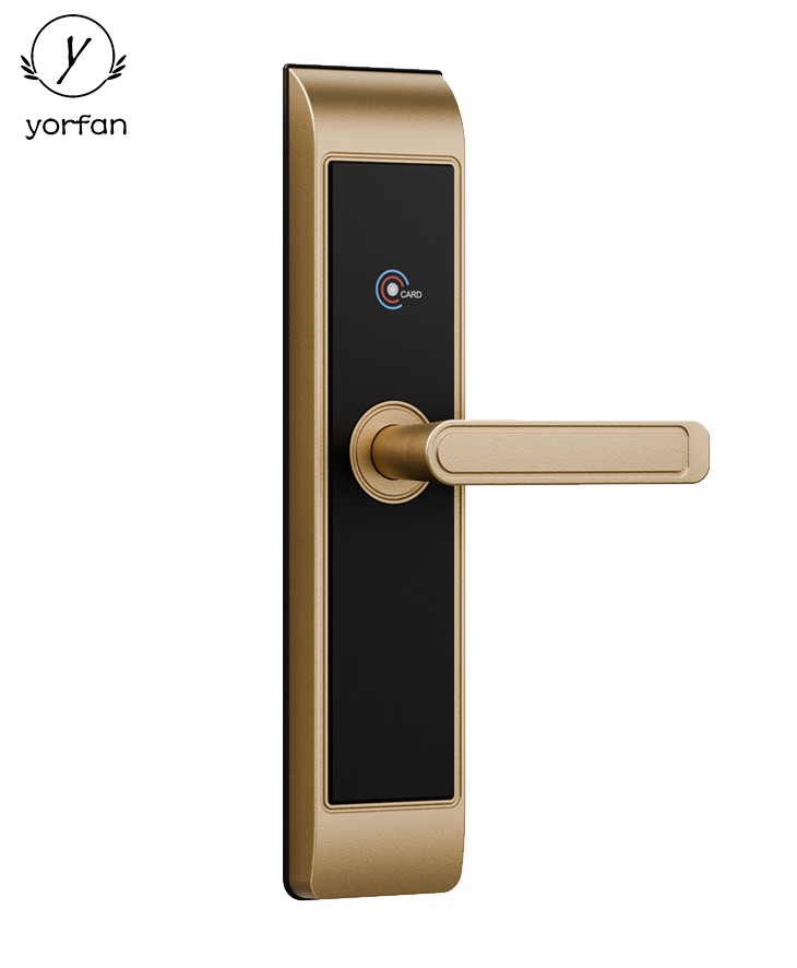 Aluminum Material 6068 Mortise Hotel Lock YFH-FS11